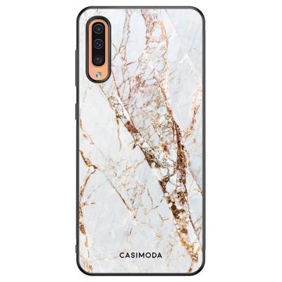 Samsung Galaxy A50/A30s hoesje - Marmer goud Samsung Galaxy A50/A30s hoesje - Marmer goud