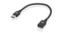 IOGEAR USB 3.0 verlengkabel mannelijk naar vrouwelijk 12-inch, G2LU3AMF - thumbnail