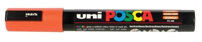 Paintmarker uni posca pc5m m donkeroranje