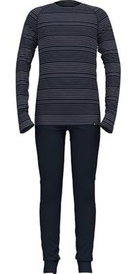 Odlo Active Warm Eco Thermoset Kinderen Dark Sapphire - Gray Ridge 128