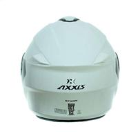 Axxis Helm storm solid glans wit m - thumbnail