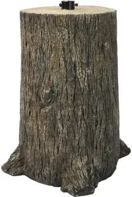 Everlands Kerstboomstandaard boomstronk magnesium