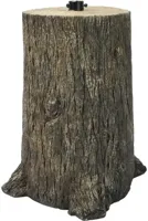 Everlands Kerstboomstandaard boomstronk magnesium - thumbnail