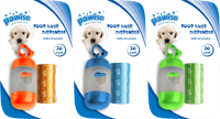 Pawise Poop Bags Dispenser (incl. 2 x 20 bags) - thumbnail