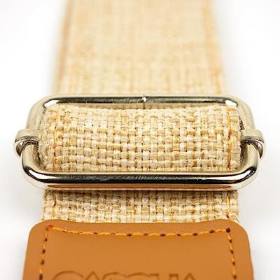 Cascha HH 2202 ukelele draagband katoen beige Cascha HH 2202 ukelele draagband katoen beige
