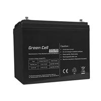 Groene cel 12 V 75 Ah VRLA AGM batterij met B4 terminal - thumbnail