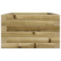 VidaXL Plantenbak 70x40x23 cm geïmpregneerd grenenhout - thumbnail