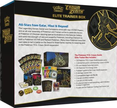 Pokemon Crown Zenith Elite Trainer Box