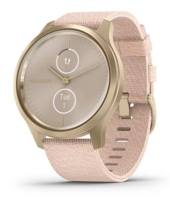 Garmin vivomove Style Champagne-Dust Rose, Fabric Smartwatch Roze Garmin vivomove Style Champagne-Dust Rose, Fabric Smartwatch Roze