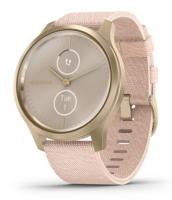 Garmin vivomove Style Champagne-Dust Rose, Fabric Smartwatch Roze - thumbnail