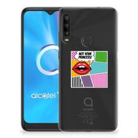 Alcatel 1SE (2020) Silicone Back Cover Popart Princess - thumbnail