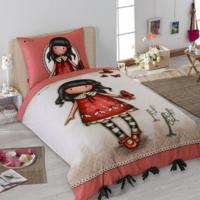 Santoro London Gorjuss Butterfly - Dekbedovertrek - Eenpersoons - 140 x 200 cm - Multi - thumbnail