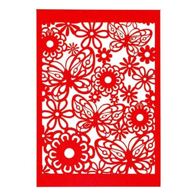 Creativ Company Patroonkarton, vel 10,5x15 cm, 200 gr, rood, 10 stuk/ 1 doos Creativ Company Patroonkarton, vel 10,5x15 cm, 200 gr, rood, 10 stuk/ 1 doos