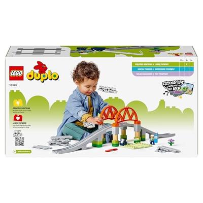 LEGO® DUPLO 10426 Treinbrug en rails uitbreidingsset