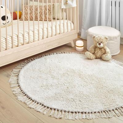 Kave Home Vloerkleed 'Orwen' 100cm, kleur Beige