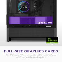 ATX Semi-toren doos NZXT CC-H31FB-01 Zwart - thumbnail