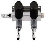 Luchtverdeler 9 mm - 2 uitgangen - thumbnail