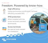 Victron Energy Orion-Tr 24/12-5 DC/DC-converter 24 V/DC - 12.5 V/DC/7 A 60 W - thumbnail