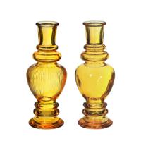 Kaarsen Vaas Veneti15,5 X ,7 Oker Per stuk. - thumbnail