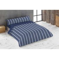 Dekbedovertrek set Hosteline KING Blauw Bed van 180 260 x 240 cm 4 Onderdelen - thumbnail