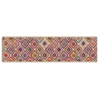 VidaXL Vloerkleed wasbaar anti-slip 80x300 cm meerkleurig - thumbnail