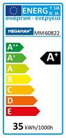 Megaman MM60822 LED-lamp Energielabel E (A - G) E27 Staaf 35 W = 180 W Warmwit (Ø x l) 63 mm x 188 mm 1 stuk(s) - thumbnail
