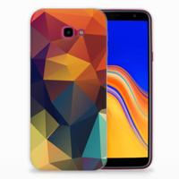 Samsung Galaxy J4 Plus (2018) | TPU Hoesje | Polygon Color - thumbnail