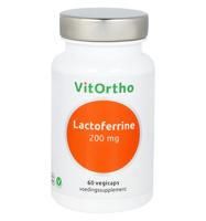 VitOrtho Lactoferrine 200 mg 60 Vegetarische capsules - thumbnail