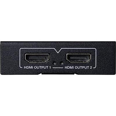 SpeaKa Professional SP-HDS-110 1 + 2 poorten HDMI-splitter 3840 x 2160 Pixel Zwart SpeaKa Professional SP-HDS-110 1 + 2 poorten HDMI-splitter 3840 x 2160 Pixel Zwart