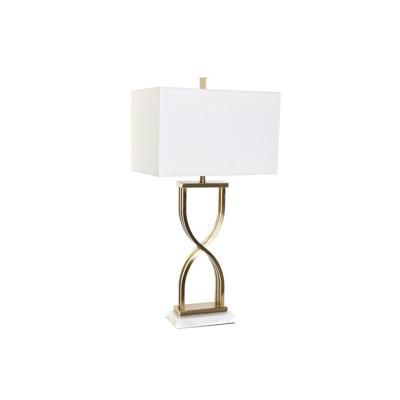 Bureaulamp DKD Home Decor 40 x 23 x 79 cm Gouden Metaal Wit Marmer 40 W 240 V Bureaulamp DKD Home Decor 40 x 23 x 79 cm Gouden Metaal Wit Marmer 40 W 240 V