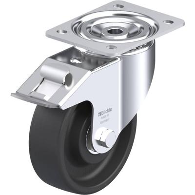 Blickle LI-POHI 150HK-FI Zwenkwiel met rem Wieldiameter: 150 mm Draagvermogen (max.): 350 kg 1 stuk(s)