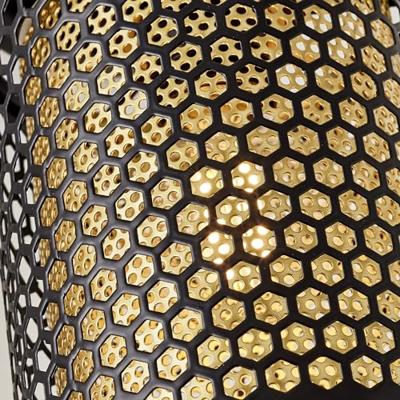 Brilliant Zwart met gouden wandlampCheval - 99994/86