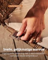 Duux Mellow Chair Pad (40 x 40) Elektrische deken Beige - thumbnail