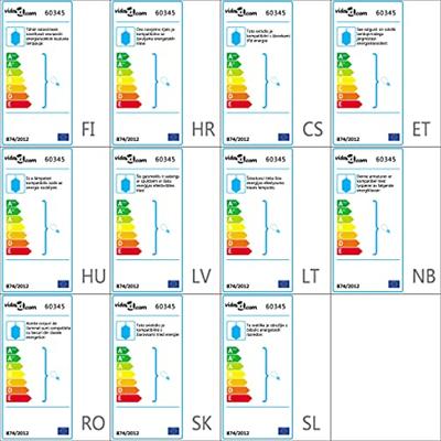 VidaXL Kroonlucht met 85 kristallen wit