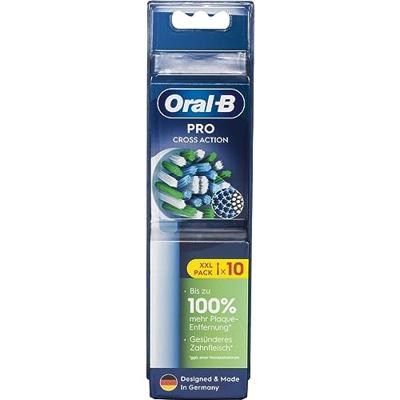 Oral-B Cross Action Opzetborstel voor elektrische tandenborstel 10 stuk(s) Wit Oral-B Cross Action Opzetborstel voor elektrische tandenborstel 10 stuk(s) Wit