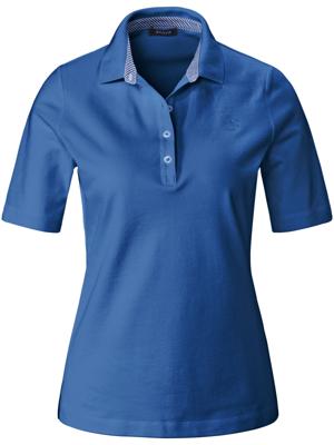 Poloshirt korte mouwen Van Basler blauw