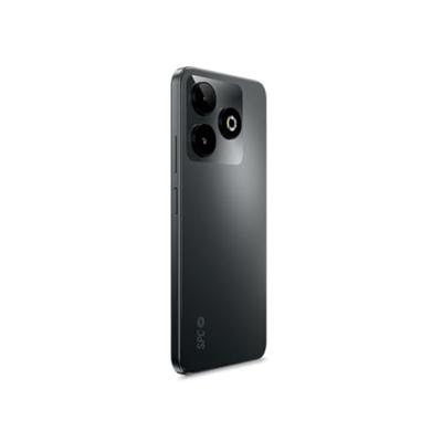SPC Discovery 3 Smartphone, 6,8 inch IPS 120, intern geheugen 128 GB en RAM 4 GB, 50 Dual Cam IA, NFC en biometrie, Android 14, 5000 mAh batterij met snel opladen, kleur donker mat