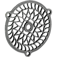 Luchtrooster Versailles 16cm YB - thumbnail