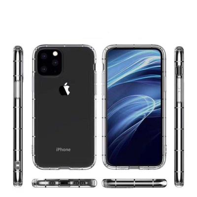 Voor iPhone 11 Pro vier-zijde luchtdruk drop-proof dikke transparante TPU telefoon geval (transparant) Voor iPhone 11 Pro vier-zijde luchtdruk drop-proof dikke transparante TPU telefoon geval (transparant)