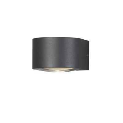 Konstsmide Gela 7882-370 Buitenlamp (wand), Wandlamp Energielabel: G (A - G) 12 W Antraciet