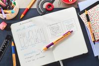 Balpen STABILO pointball 6030/40 medium rood | 10 stuks - thumbnail