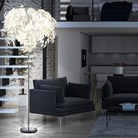 Trio Vloerlamp met blaadjesLeavy - R40463001 - thumbnail