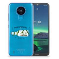 Nokia 1.4 Telefoonhoesje met Naam Boho Bottle - thumbnail