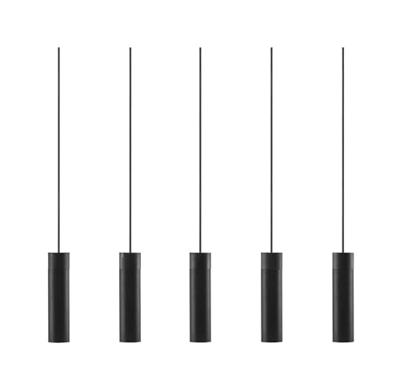 Hanglamp zwart Nordlux &apos;Tilo&apos; modern GU10 zwart hout kookeiland 80 cm