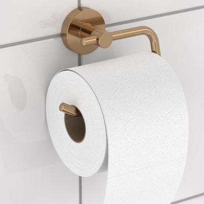 Toiletrolhouder Haceka Kosmos Zonder Klep Geborsteld Koper