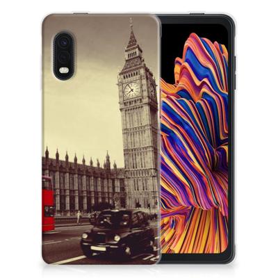 Samsung Xcover Pro | Silliconen Back Cover | Londen