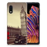 Samsung Xcover Pro | Silliconen Back Cover | Londen - thumbnail