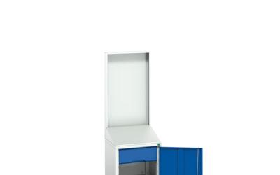 Bott Verso Werktafel | Met Gatenplaat | 525x75x870mm | RAL 7035 - 16926980.16