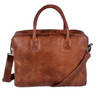 DSTRCT Fletcher Street Mike Workingbag 15.6" -Cognac - thumbnail