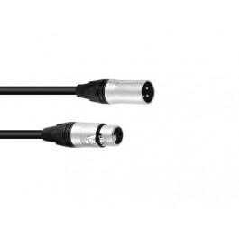 Sommer Cable SOMMER CABLE DMX kabel XLR 3pin 5m zwart Neutrik